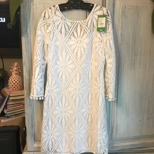 White lilly pulitzer dress